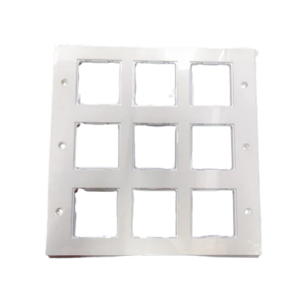 Anchor Deko Single Mounting Plate, White