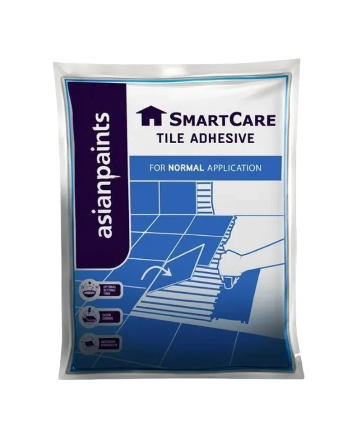 Asian Paints SmartCare Tile Adhesive, Grey, 30 Kg Bag