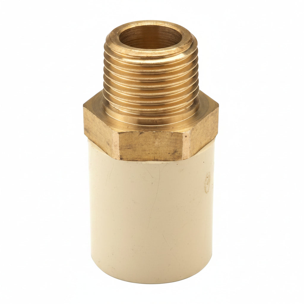 ASHIRVAD FLOWGUARD PLUS MALE ADAPTER BRASS THREADED