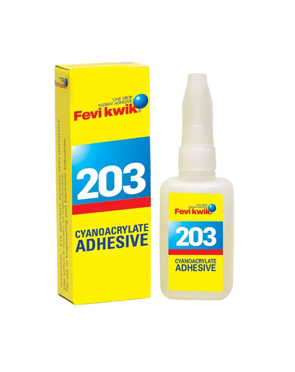 Fevi Kwik 203 Super Glue, Instant Bond, 20gm