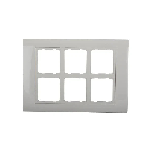 Anchor Deko Single Mounting Plate, White