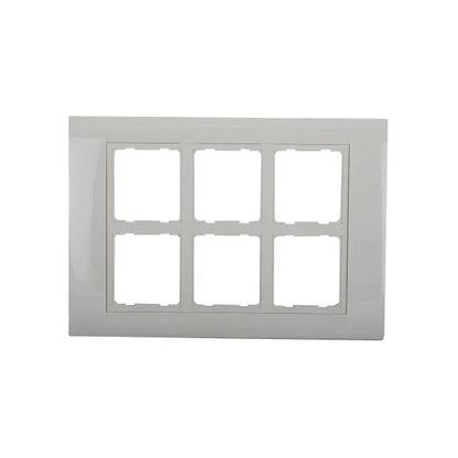 Anchor Deko Single Mounting Plate, White