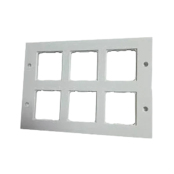 Anchor Deko Single Mounting Plate, White