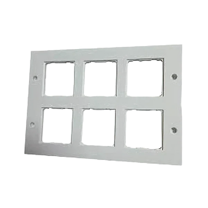 Anchor Deko Single Mounting Plate, White