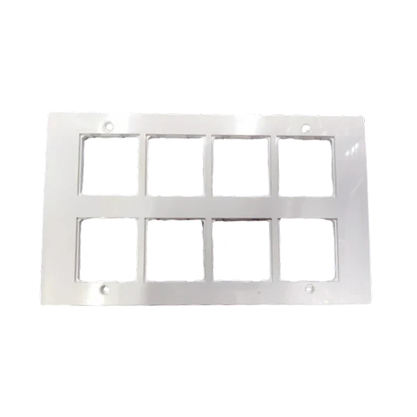 Anchor Deko Single Mounting Plate, White