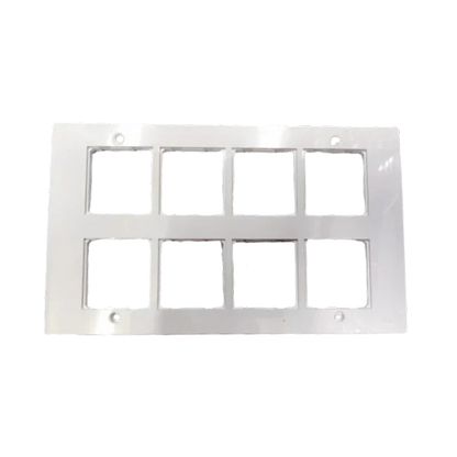 Anchor Deko Single Mounting Plate, White