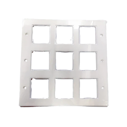 Anchor Deko Single Mounting Plate, White