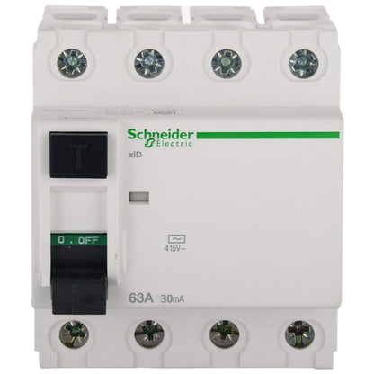 Schneider Acti9 Residual Current Circuit Breaker, RCCB