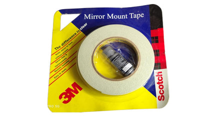 3M Mirror Mount Tape, Double Side, 5m