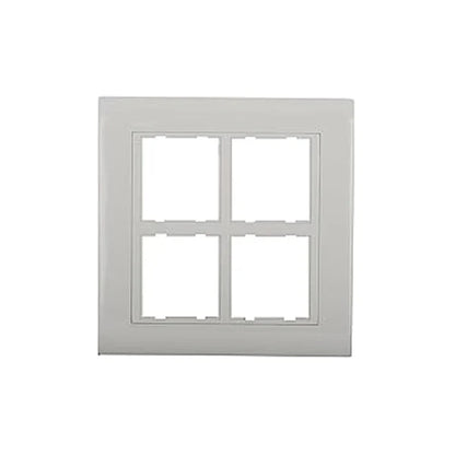 Anchor Deko Single Mounting Plate, White