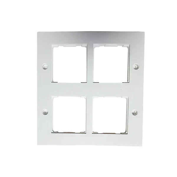 Anchor Deko Single Mounting Plate, White