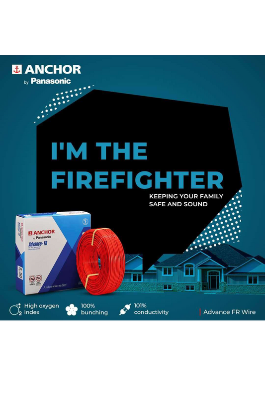 Anchor HFFR (Halogen-Free Flame Retardant) Wire (90 and 200 M coil)