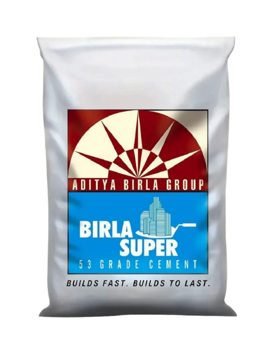 Birla Super OPC 53 Grade Cement, 50 Kg Bag