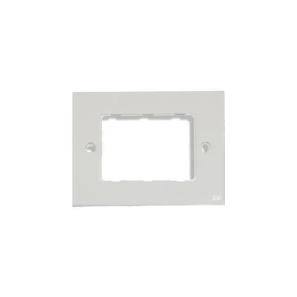 Anchor Deko Single Mounting Plate, White