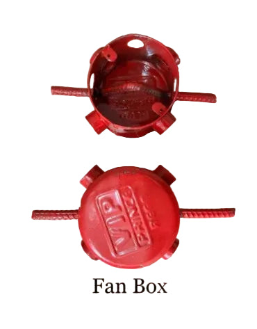 VIP Metal Fan Box Red