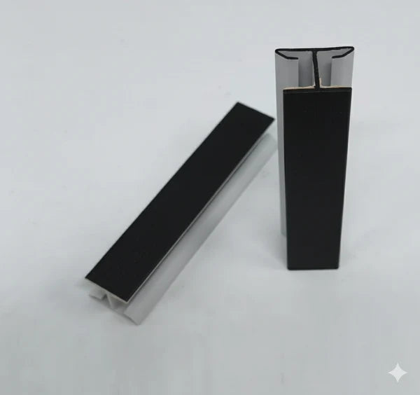 Ebco PVC Skirting Joints, 100mm, Black