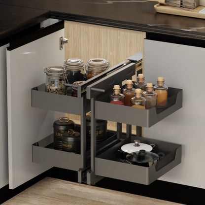 Ebco Universal Magic Corner Double Pullout