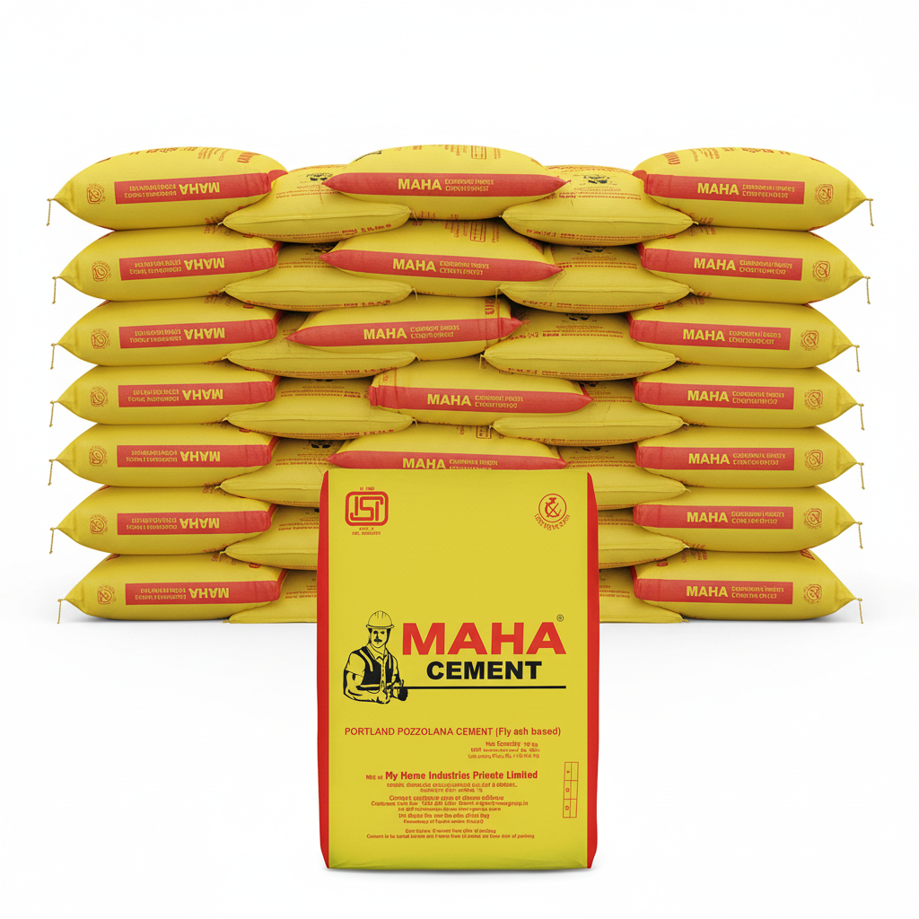 Maha PPC Cement – ₹300/Bag (Bulk Lot: 50 Bags)