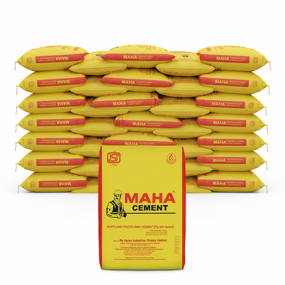 Maha PPC Cement – ₹300/Bag (Bulk Lot: 50 Bags)