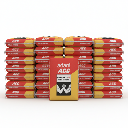 ACC CONCRETE+ XTRA STRONG Cement – ₹360/Bag (Bulk Lot: 50 Bags)