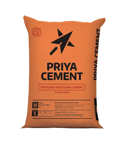 Priya PPC Cement – ₹300/Bag (Bulk Lot: 50 Bags)