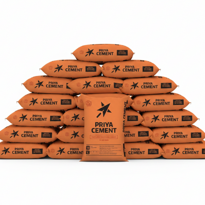 Priya PPC Cement – ₹300/Bag (Bulk Lot: 50 Bags)