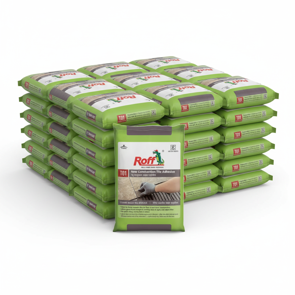 Roff T01 NCA Tile Adhesive  ₹400/Bag (Bulk Lot: 30 Bags)