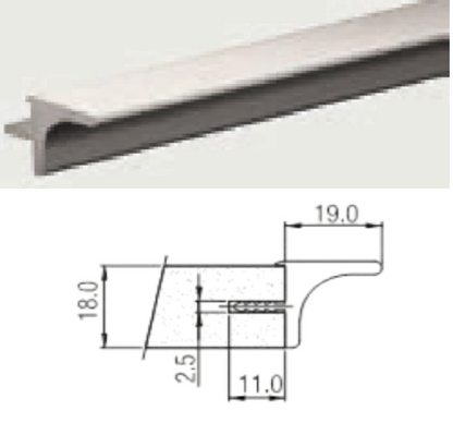 Ebco Aluminium Profile Cabinet Edge