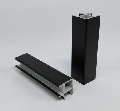Ebco PVC Skirting Joints, 100mm, Black