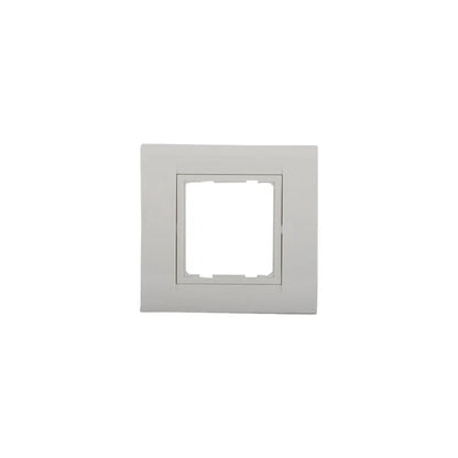 Anchor Deko Single Mounting Plate, White