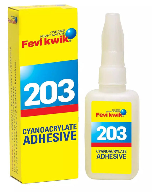 Fevi Kwik 203 Super Glue, Instant Bond, 20gm