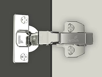 Hettich Onsys 4447i Soft Close Hinges, 1 Set (2 Nos)