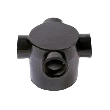 Homlite Metal Junction Box, with Lid and Screw