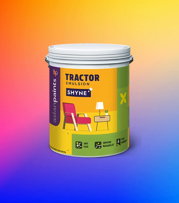 Asian Paints Tractor Emulsion Shyne,Colour